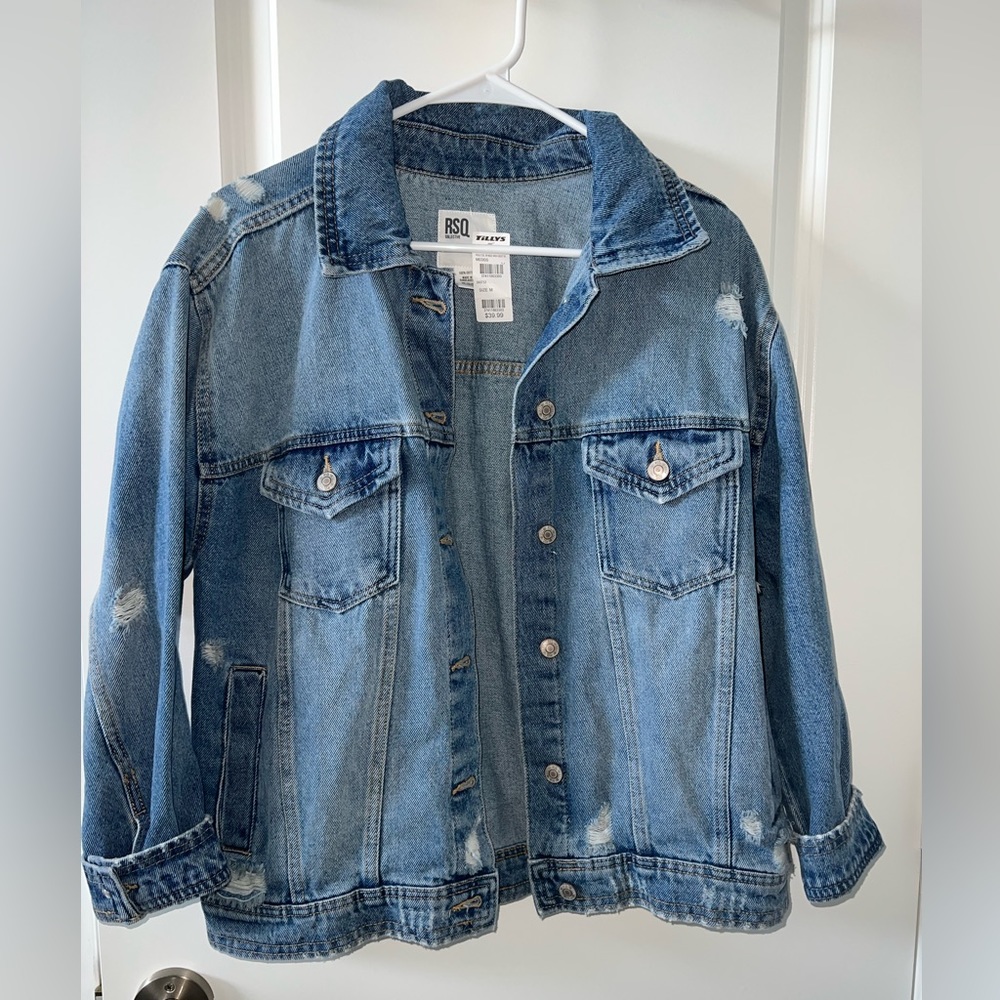 Tilly’s Distressed Jean Jacket